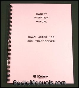 Swan Astro 150 Instruction Manual - Click Image to Close